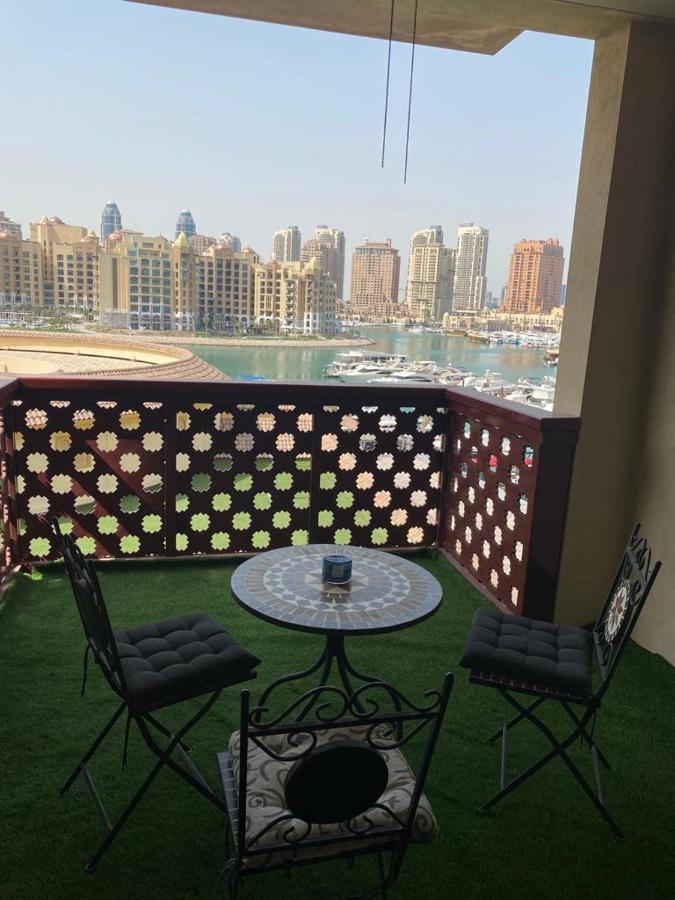 Luxury 2 Bedroom Apt In The Pearl With Marina View Doha Exterior photo